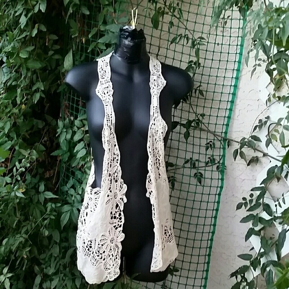 Free People crochet vest - Picture 1 of 4